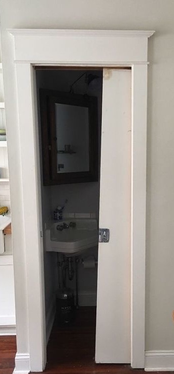 pocket door slab